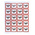 RS PRO Black, Red, White Gloss Polymeric Vinyl Safety Labels 40 mm x 40mm