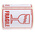 RS PRO Paper Safety Labels, Fragile-Text 79 mm x 108mm