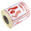 RS PRO Paper Safety Labels, Handle with Care-Text 79 mm x 108mm