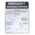First Aid Safety Wall Chart, Plastic, English, 400 mm, 300mm
