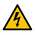 RS PRO Self-Adhesive General Hazard Hazard & Warning Floor Sticker