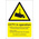 RS PRO Polypropylene Security Label, CCTV Sign, English, 420 mm x 297mm