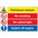 RS PRO Hazard Warning Sign (English)
