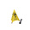 RS PRO General Hazard Hazard Warning Sign (French/English/Spanish)