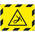 RS PRO Self-Adhesive Area Hazard Hazard & Warning Label