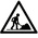RS PRO Self-Adhesive General Hazard Hazard & Warning Label