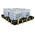 Justrite PVC Spill Containment for Chemical, 662L Capacity