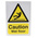 RS PRO Self-Adhesive General Hazard Hazard Warning Sign (English)
