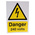RS PRO Electrical Hazard Warning Sign (English)