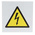 RS PRO Electrical Hazard Warning Sign