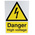 RS PRO Electrical Hazard Warning Sign (English)