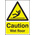 RS PRO General Hazard Hazard Warning Sign (English)