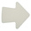 RS PRO Self-Adhesive General Hazard Arrow Labels