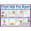 First Aid for Eyes Treatment Guidance Safety Poster, Semi Rigid Laminate, English, 420 mm, 590mm