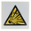 RS PRO Self-Adhesive Hazardous Substances Hazard Warning Sign