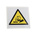RS PRO Self-Adhesive Hazardous Substances Hazard Warning Sign