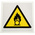 RS PRO Self-Adhesive Hazardous Substances Hazard Warning Sign