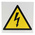 RS PRO Electrical Hazard Warning Sign