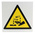 RS PRO Hazardous Substances Hazard Warning Sign