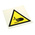 RS PRO Machinery Hazard Hazard Warning Sign