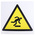 RS PRO Area Hazard Hazard Warning Sign