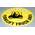 RS PRO Self-Adhesive Fork Lift Hazard Hazard Warning Sign (English)