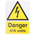 RS PRO Electrical Hazard Warning Sign (English)