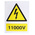 RS PRO Electrical Hazard Warning Sign (English)
