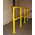 RS PRO Yellow Steel Safety Railing