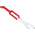 RS PRO Red & White Polypropylene Chain Barrier