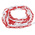 RS PRO Red & White Polypropylene Chain Barrier