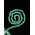 RS PRO Fluorescent, White Polypropylene Chain Barrier