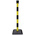 RS PRO Black & Yellow ABS Barrier Post