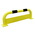 RS PRO Black & Yellow Steel Protection Barrier