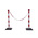 RS PRO Red & White ABS Barrier Post, 2m, Red, White Tape