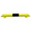 RS PRO Black & Yellow Steel Protection Stop