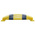 RS PRO Black, Yellow Impact Protector 1200mm x 80mm 150mm