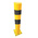 RS PRO Black, Yellow Impact Protector 160mm 250mm