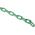 RS PRO Green, White Polypropylene Chain Barrier