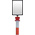 RS PRO Red/White ABS Barrier Post