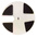 RS PRO Black & Yellow Steel Barrier Post