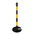 RS PRO Black & Yellow Steel Barrier Post