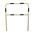 RS PRO Black & Yellow Steel Protection Barrier