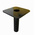 RS PRO Black Steel Barrier Base