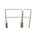 RS PRO Grey Galvanised Steel Barrier Base