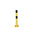 RS PRO Black & Yellow Steel Post
