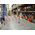 RS PRO Red/White Steel Extendable Barrier