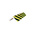 RS PRO Black, Yellow Impact Protector 400mm x 150mm