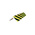 RS PRO Black, Yellow Impact Protector 400mm x 150mm