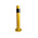 RS PRO Black, Yellow Shape Memory Protective Post 1000mm x 140mm 140mm